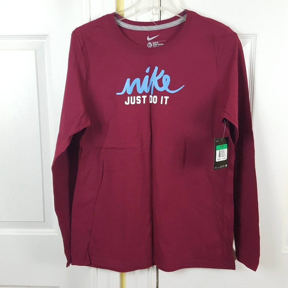 Nike Slim Fit Workout Athletic Longsleeves Top XL